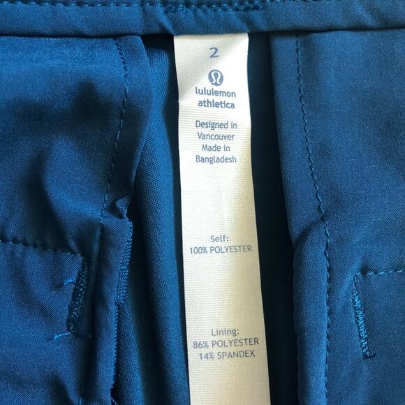 NWT Lululemon Athletica Long Story Short Size 2 - Picture 7 of 7